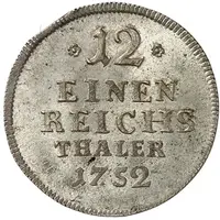 1⁄12 Thaler - John Frederick Alexander