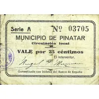 25 Céntimos Pinatar