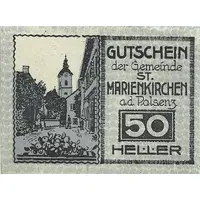 50 Heller St. Marienkirchen an der Polenz