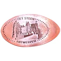 Elongated coin - Het Steen