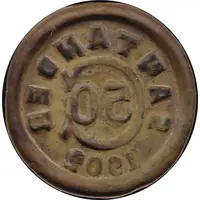 50 Centavos Province of Santander