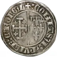 Groschen - Joanna I of Naples