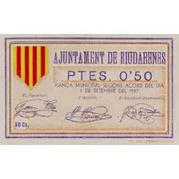 0.50 Pesetas Riudarenes