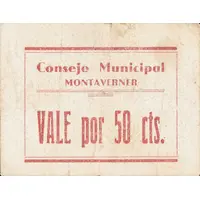 50 Céntimos Montaverner
