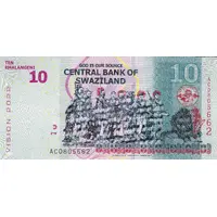 10 Emalangeni Vision 2022