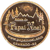 Token - Aldeia do Papai Noel Casa do Papai Noel