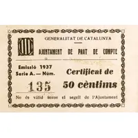 50 Céntimos Prat de Comte