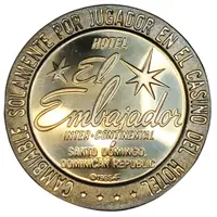 1 Peso - El Embajador Santo Domingo, Dominican Republic