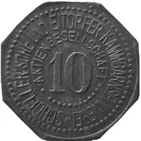 10 Pfennig - Eitorf Schoeller'sche und Eitorfer Kammgarnspinnerei
