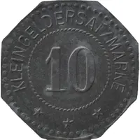 10 Pfennig - Eitorf Schoeller'sche und Eitorfer Kammgarnspinnerei