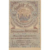 50 Heller Amstetten, Schutzverein Antisemitenbund