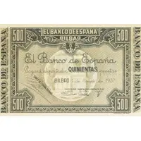 500 Pesetas Banco de España - Bilbao