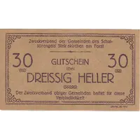 30 Heller Steinakirchen am Forst - Zweckverband der Gemeinden des Schulsprengels