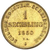 1 Sechsling Provisional Government Coinage, Pattern