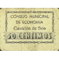 50 Céntimos Castejón de Sos