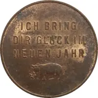 New Year Lucky Token Prosit Neujahr