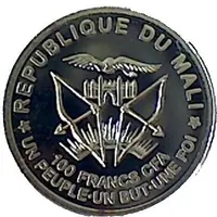 100 Francs CFA Leaning Tower of Pisa