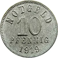 10 Pfennig - Bad Kissingen