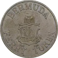 Ferry Token Somerset Route, Copper