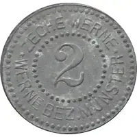 2 Pfennig - Werne Zeche Werne