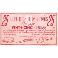 25 Céntimos Navàs