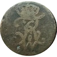 1/4 Stüber - Frederick William II