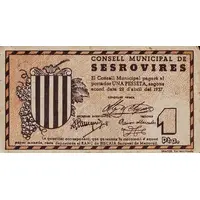 1 Peseta Sesrovires