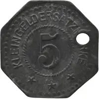 5 Pfennig - Nürnberg A. Herbst and M. Ostertag Baugeschäft