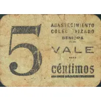 5 Céntimos Beniopa
