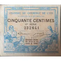 50 Centimes - Chambre de Commerce de Lyon [69]