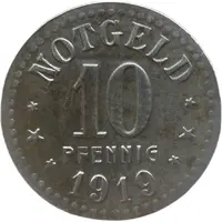 10 Pfennig - Weilheim