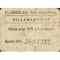 25 Céntimos Villamanrique
