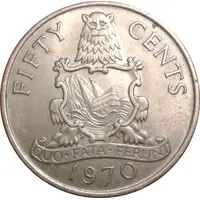 50 Cents - Elizabeth II 2nd portrait