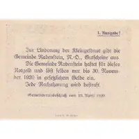 50 Heller Rabenstein