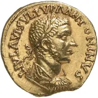 Aureus - Uranius Antoninus CONSERVATOR AVG