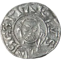 Denier realist style, crozier at right