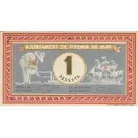 1 Peseta Premià de Mar