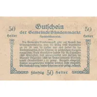 50 Heller Blindenmarkt