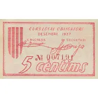 5 Céntimos Vilassar de Dalt