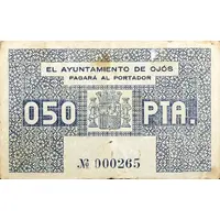 0.50 Pesetas Ojós