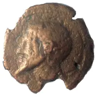 Quadrans - Syphax Western Numidia, pointing beard, horseman right