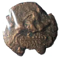 Quadrans - Syphax Western Numidia, pointing beard, horseman right