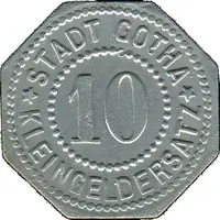 10 Pfennig - Gotha
