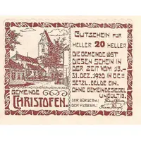 20 Heller Christofen