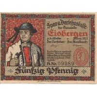 50 Pfennig Spar- und Darlehnskasse