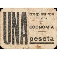 1 Peseta Oliva