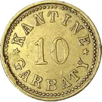 10 Pfennigs - Berlin Kantine Garbáty