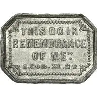 Communion token Saint Andrew's Church, Gibraltar