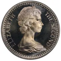 2 1/2 Shillings / 25 Cents - Elizabeth II 2nd portrait