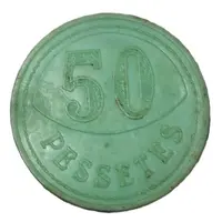 50 Pesetas - Cooperativa La Unió
